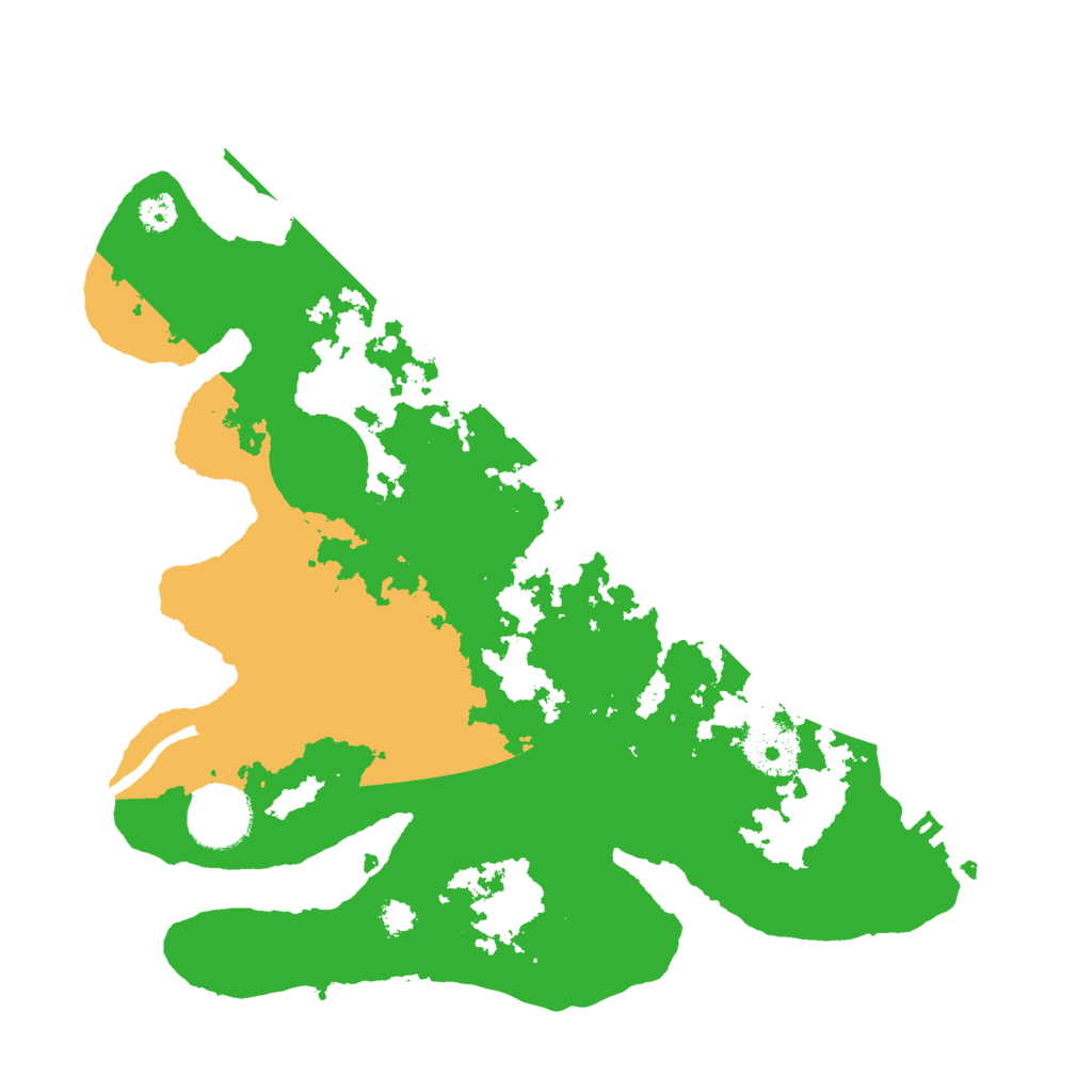 Biome Rust Map: Procedural Map, Size: 3000, Seed: 346370