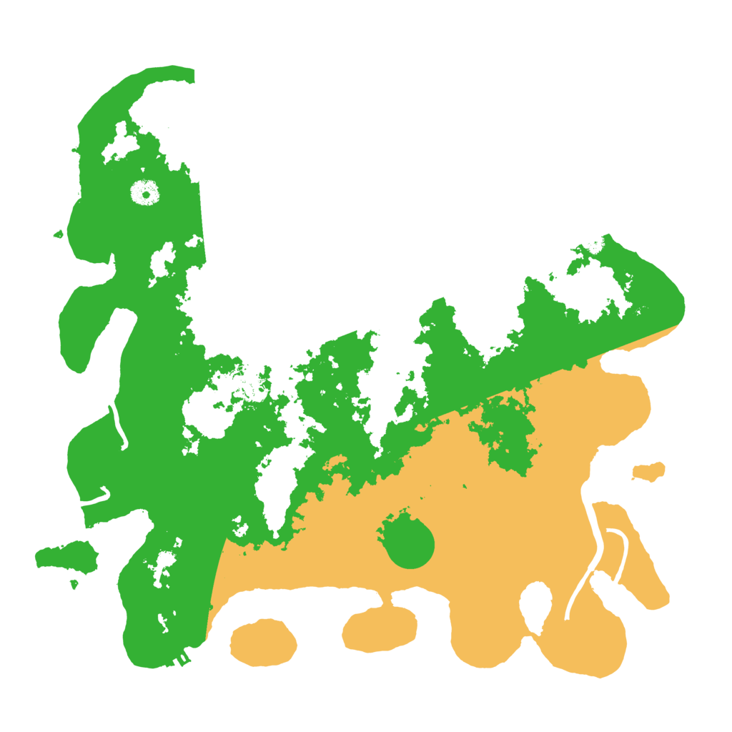 Biome Rust Map: Procedural Map, Size: 4000, Seed: 1304127150