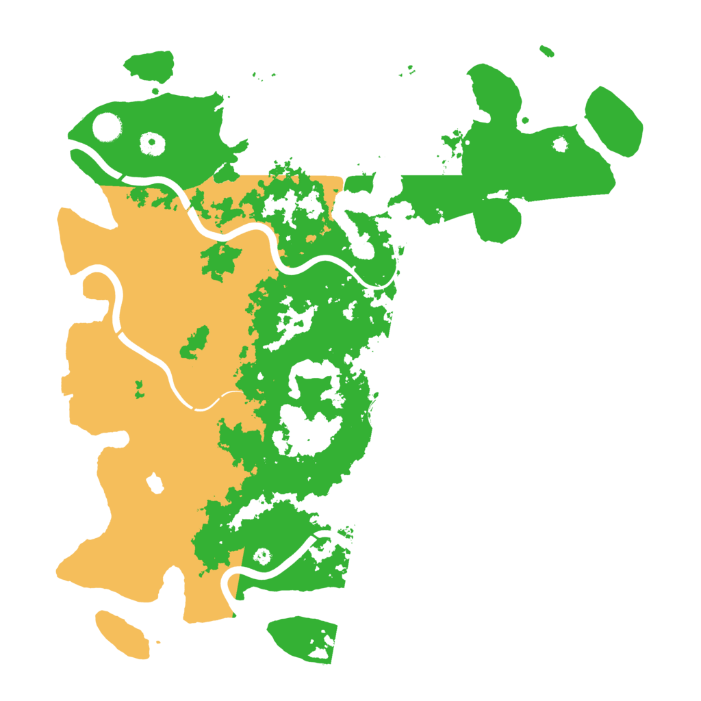 Biome Rust Map: Procedural Map, Size: 4250, Seed: 85235746