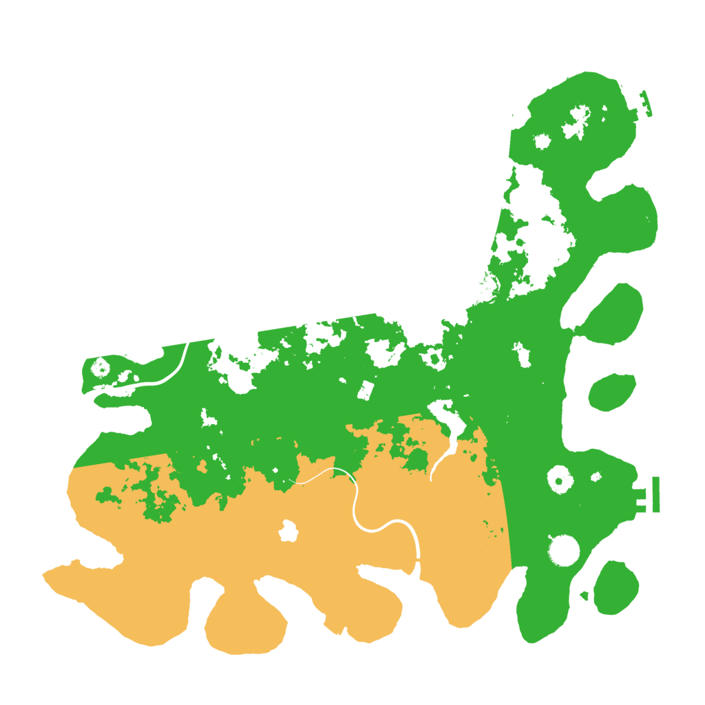 Biome Rust Map: Procedural Map, Size: 4000, Seed: 749