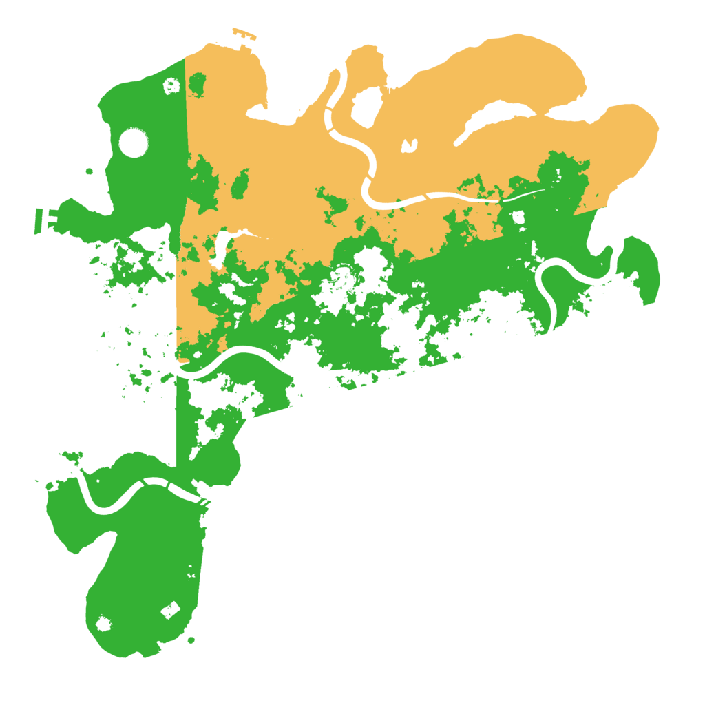 Biome Rust Map: Procedural Map, Size: 4250, Seed: 337086077