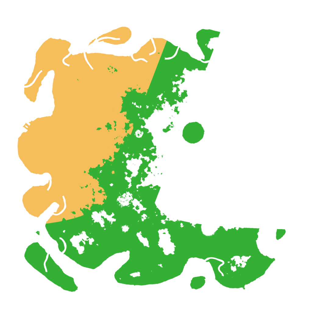 Biome Rust Map: Procedural Map, Size: 4000, Seed: 12130