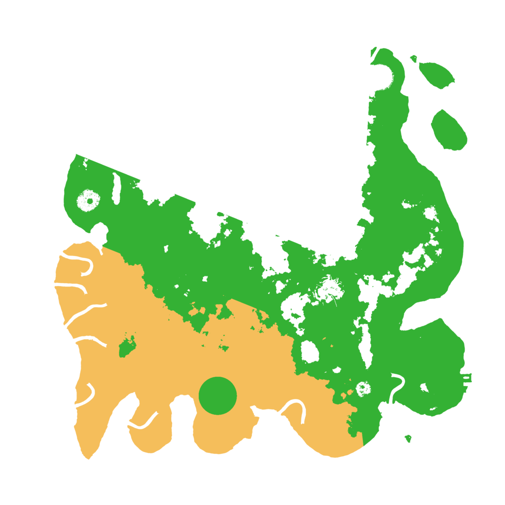 Biome Rust Map: Procedural Map, Size: 3500, Seed: 112665983