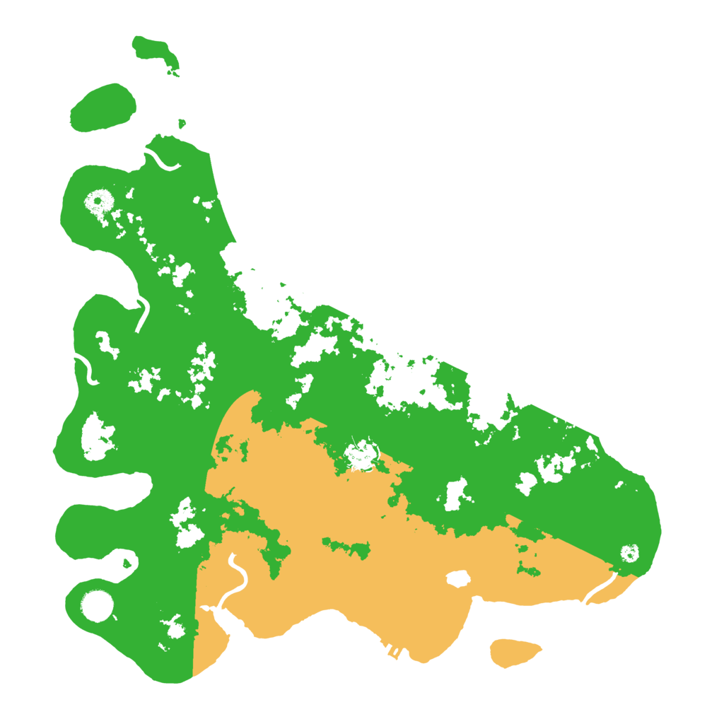 Biome Rust Map: Procedural Map, Size: 4000, Seed: 30582