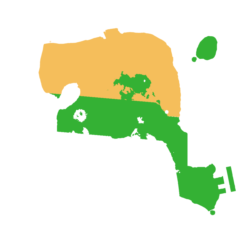 Biome Rust Map: Procedural Map, Size: 2000, Seed: 1527924166