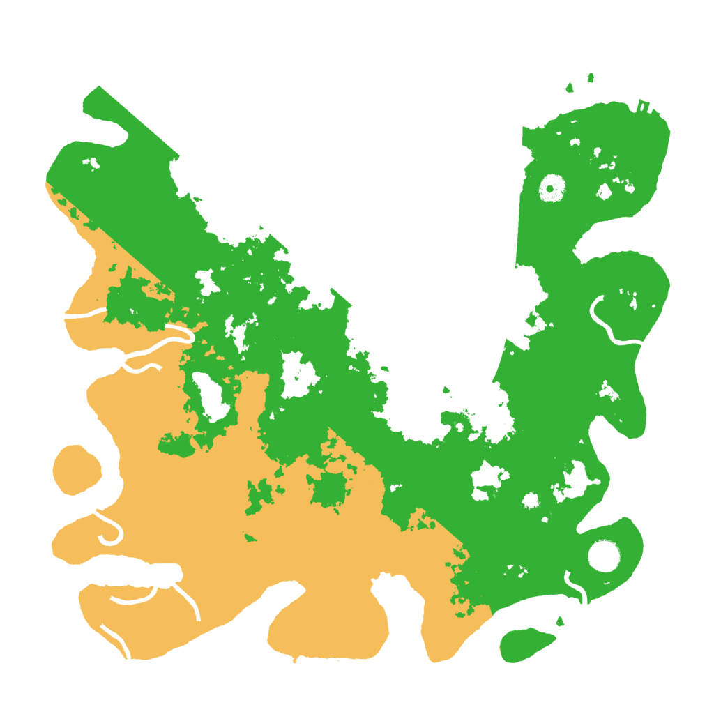 Biome Rust Map: Procedural Map, Size: 3950, Seed: 684371812