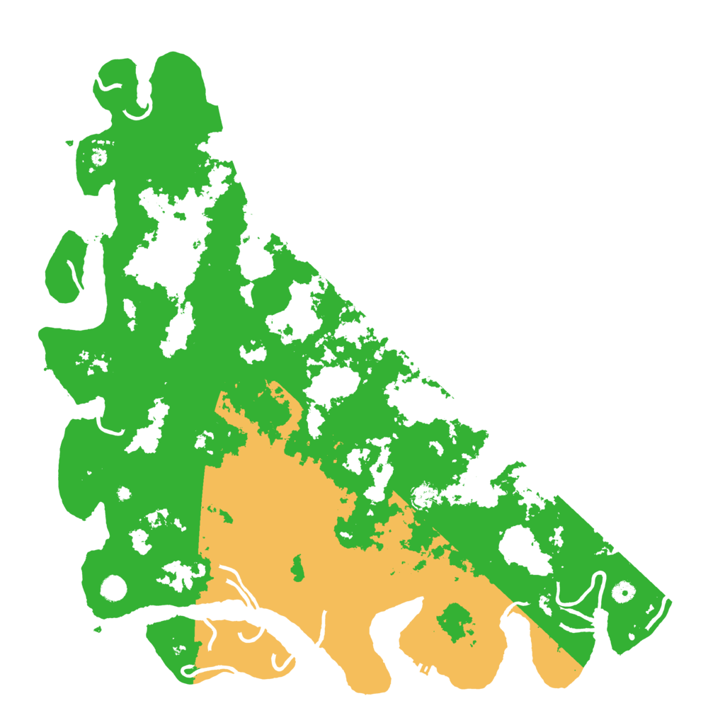 Biome Rust Map: Procedural Map, Size: 5000, Seed: 1435613972