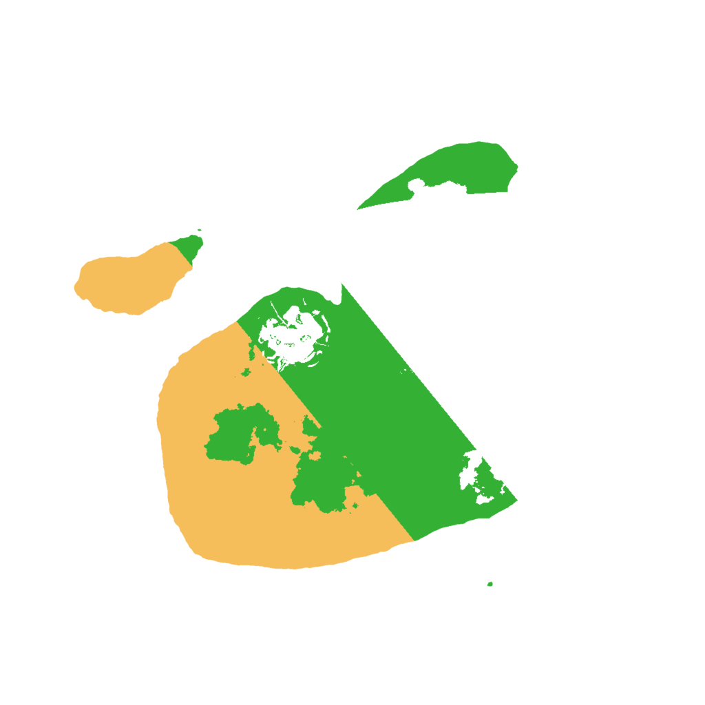 Biome Rust Map: Barren, Size: 2000, Seed: 1337