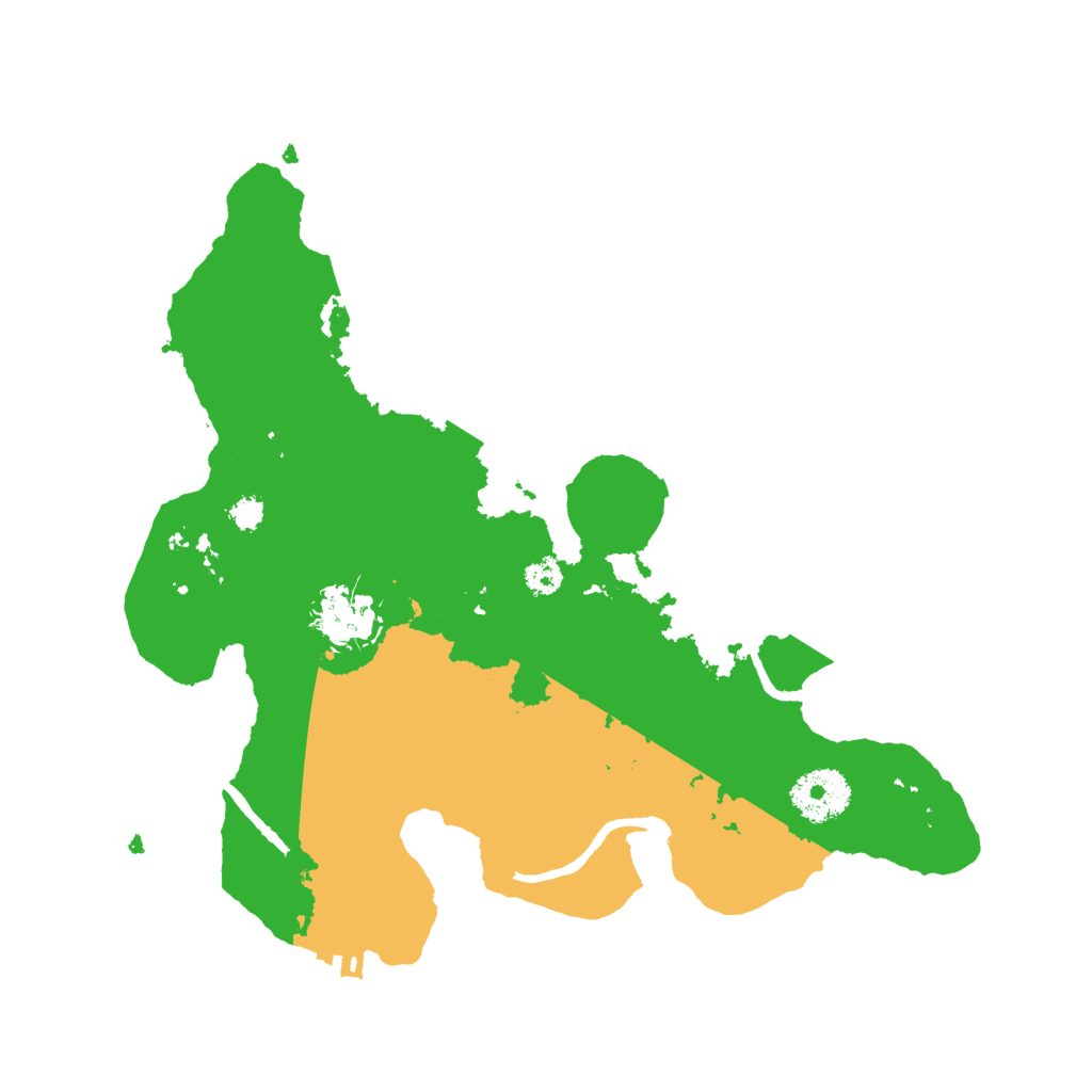 Biome Rust Map: Procedural Map, Size: 3000, Seed: 99