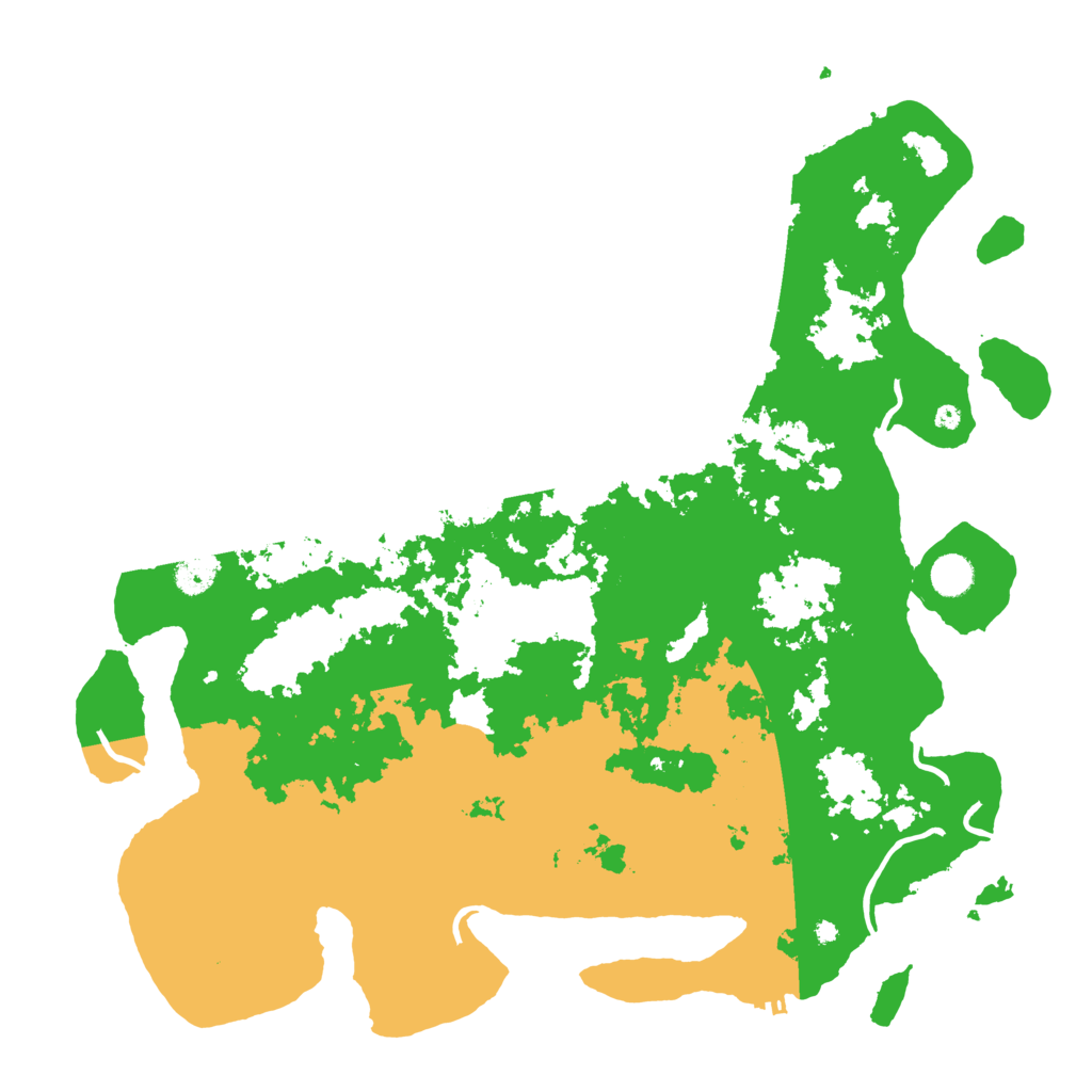 Biome Rust Map: Procedural Map, Size: 4500, Seed: 5618245