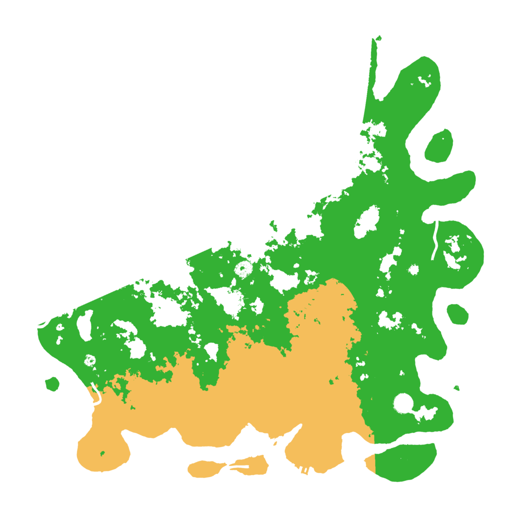 Biome Rust Map: Procedural Map, Size: 4500, Seed: 3269989