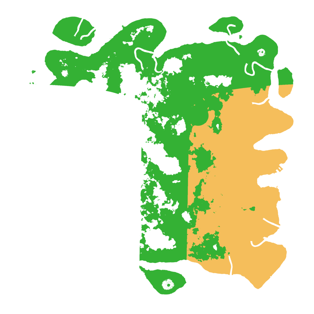 Biome Rust Map: Procedural Map, Size: 4250, Seed: 523185906