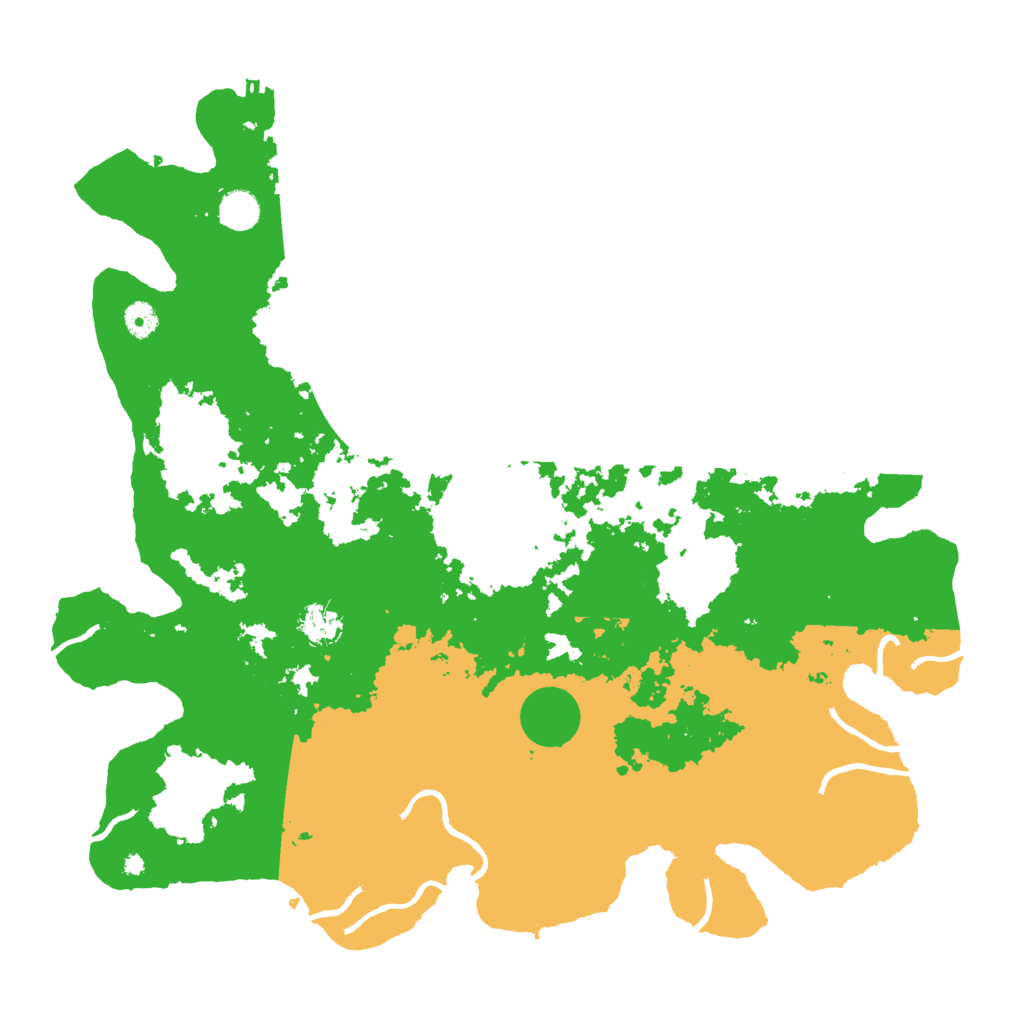 Biome Rust Map: Procedural Map, Size: 4500, Seed: 1123130