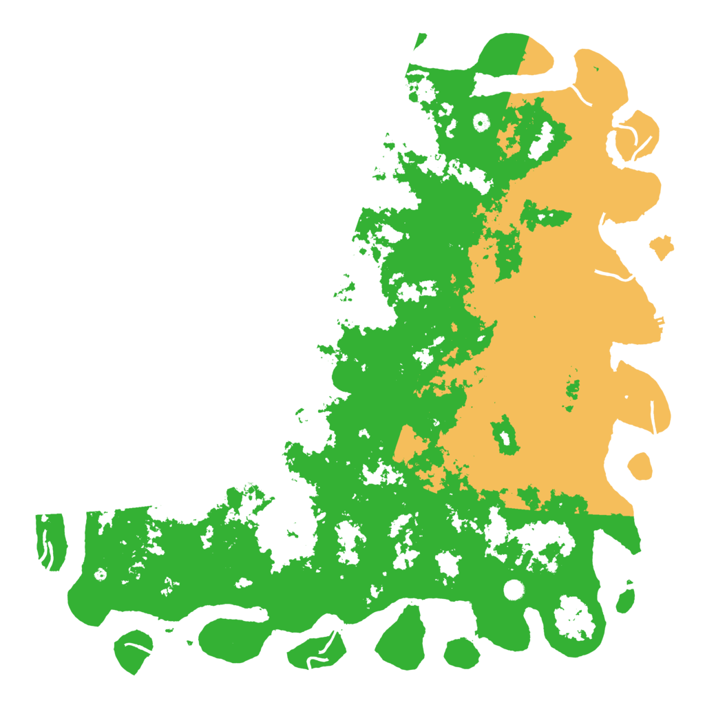 Biome Rust Map: Procedural Map, Size: 6000, Seed: 1983