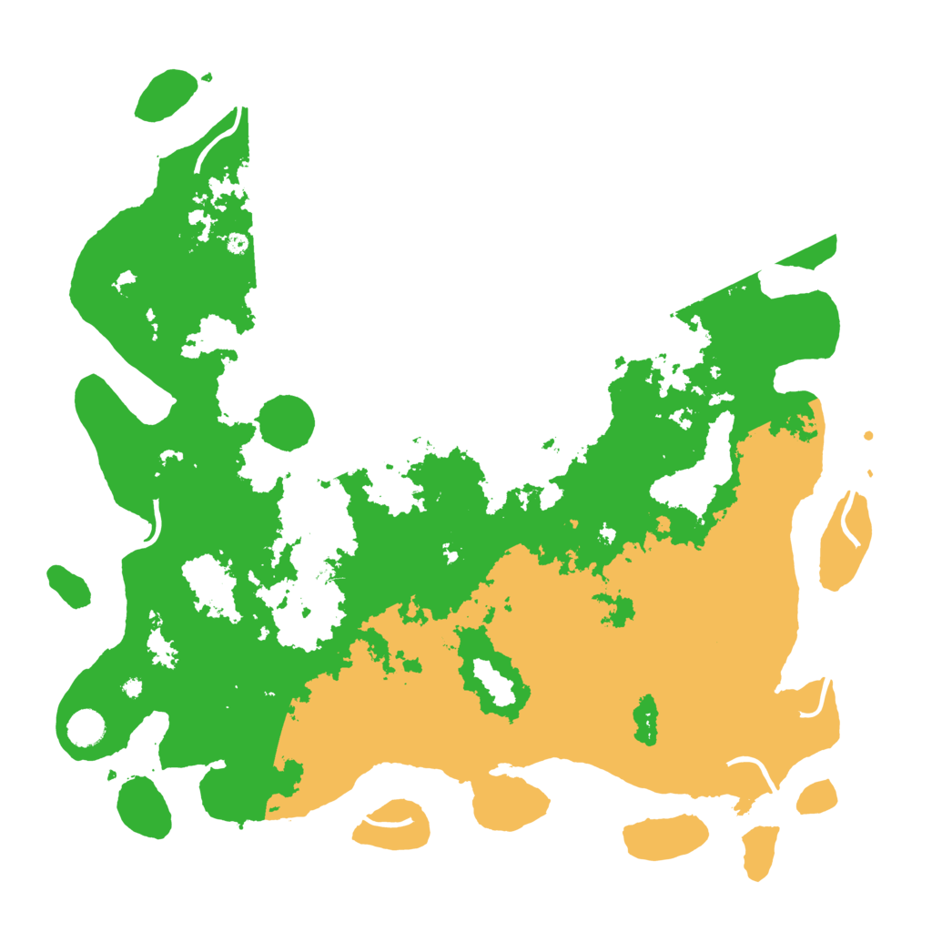 Biome Rust Map: Procedural Map, Size: 4500, Seed: 2322559