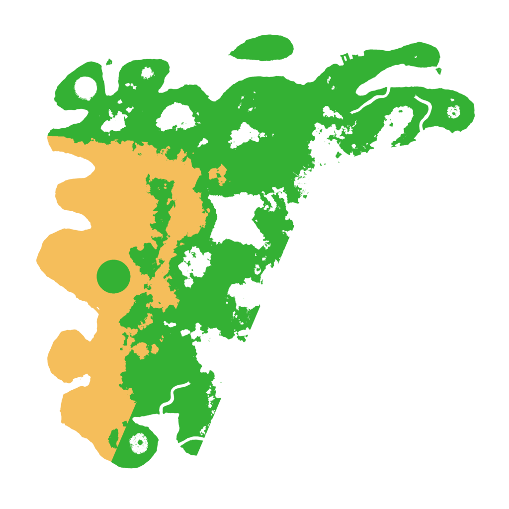 Biome Rust Map: Procedural Map, Size: 4000, Seed: 143897562