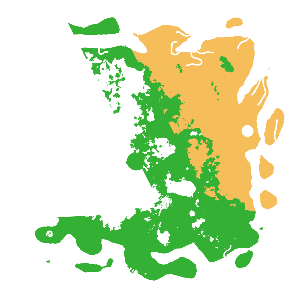 Biome Rust Map: Procedural Map, Size: 4500, Seed: 1081668