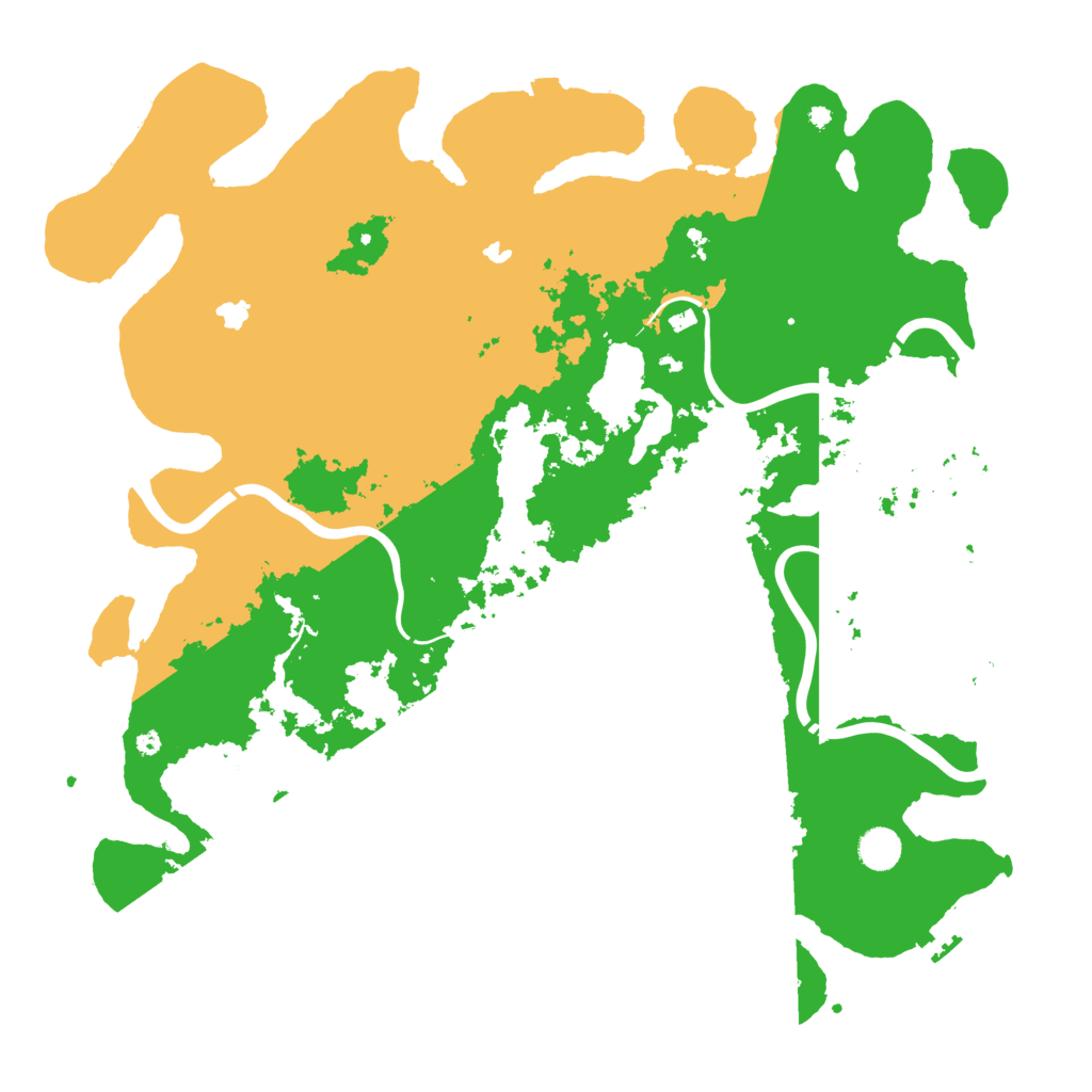 Biome Rust Map: Procedural Map, Size: 4500, Seed: 6392075