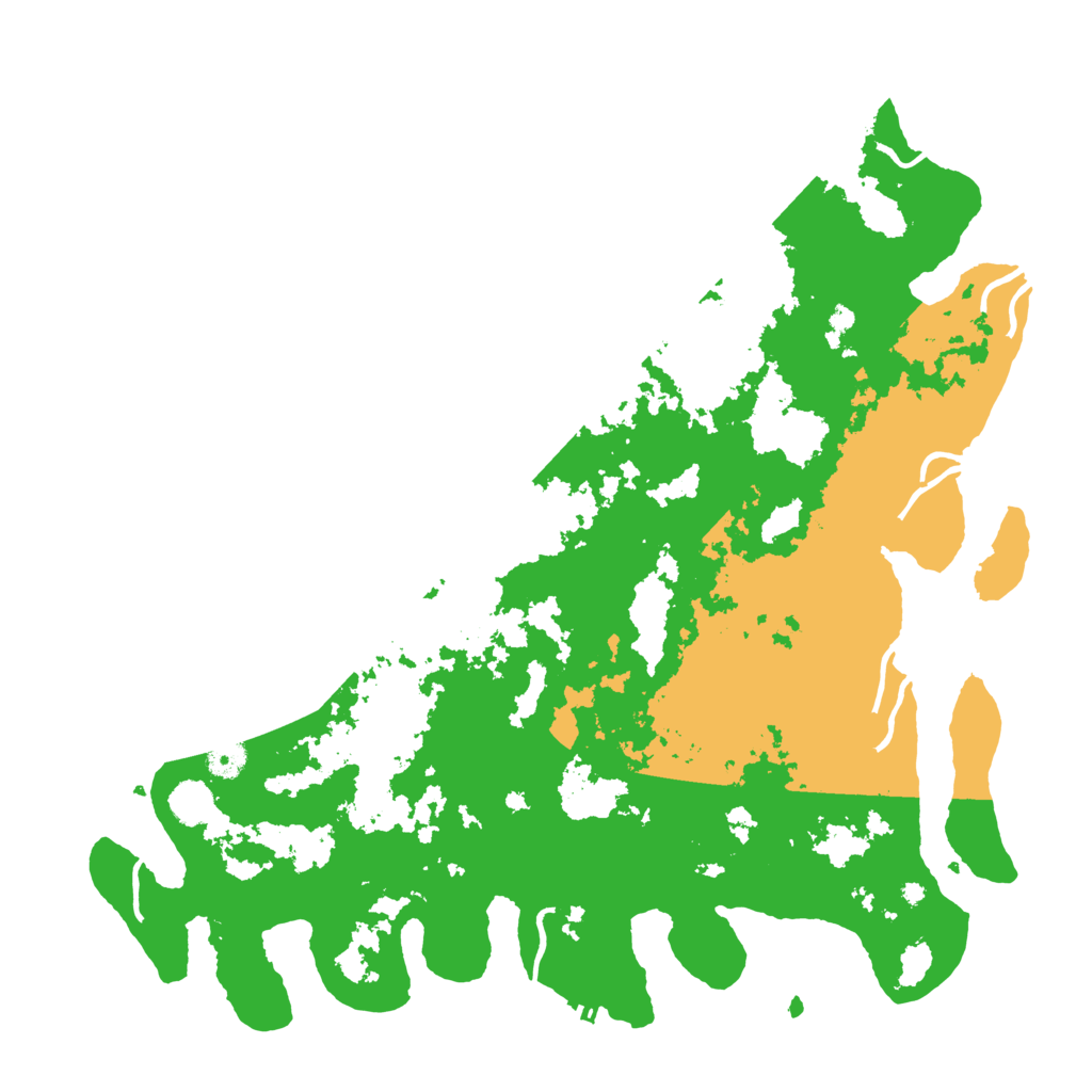 Biome Rust Map: Procedural Map, Size: 4500, Seed: 1735730