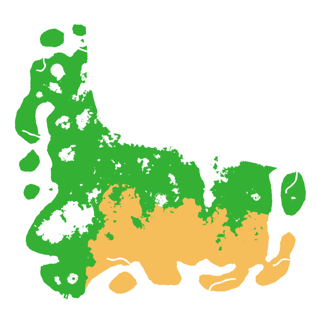 Biome Rust Map: Procedural Map, Size: 4500, Seed: 2037147