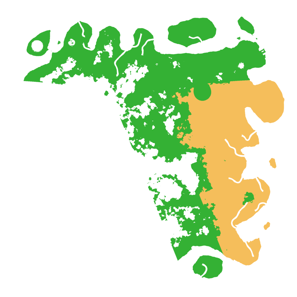 Biome Rust Map: Procedural Map, Size: 4500, Seed: 2536705