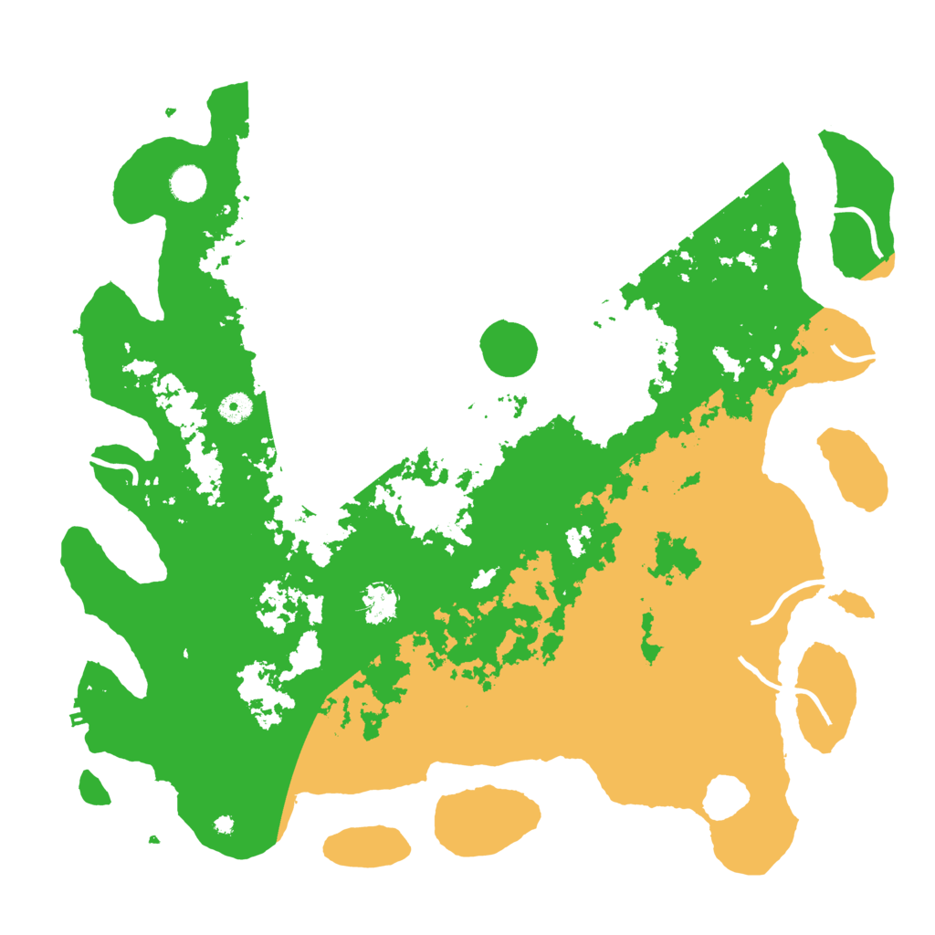 Biome Rust Map: Procedural Map, Size: 4500, Seed: 4164264