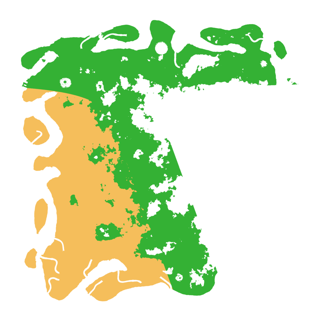 Biome Rust Map: Procedural Map, Size: 4500, Seed: 3972697