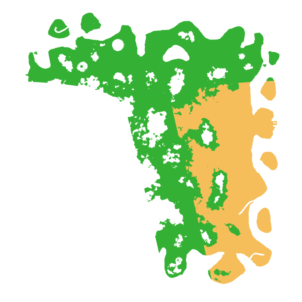 Biome Rust Map: Procedural Map, Size: 4500, Seed: 5696175