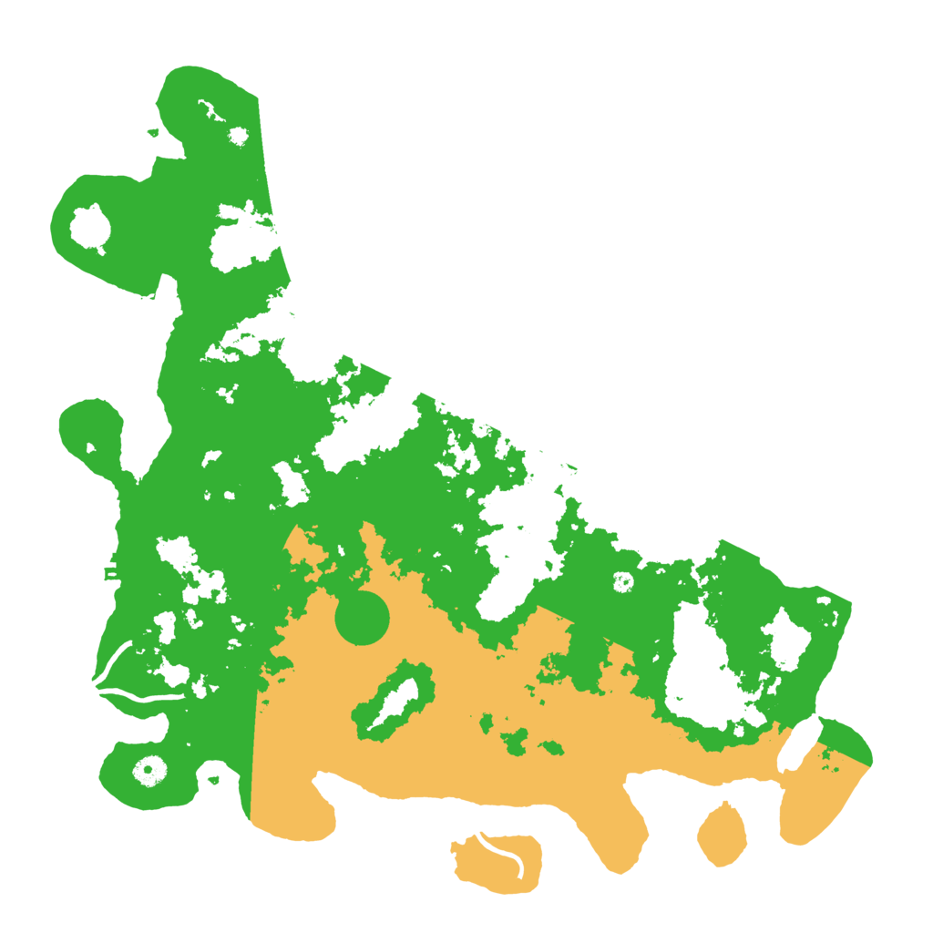 Biome Rust Map: Procedural Map, Size: 4500, Seed: 4874244