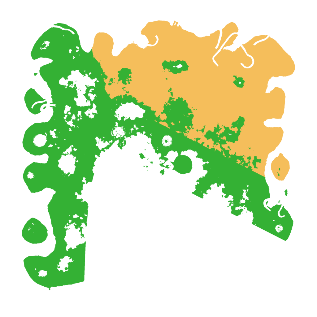 Biome Rust Map: Procedural Map, Size: 4500, Seed: 4934843