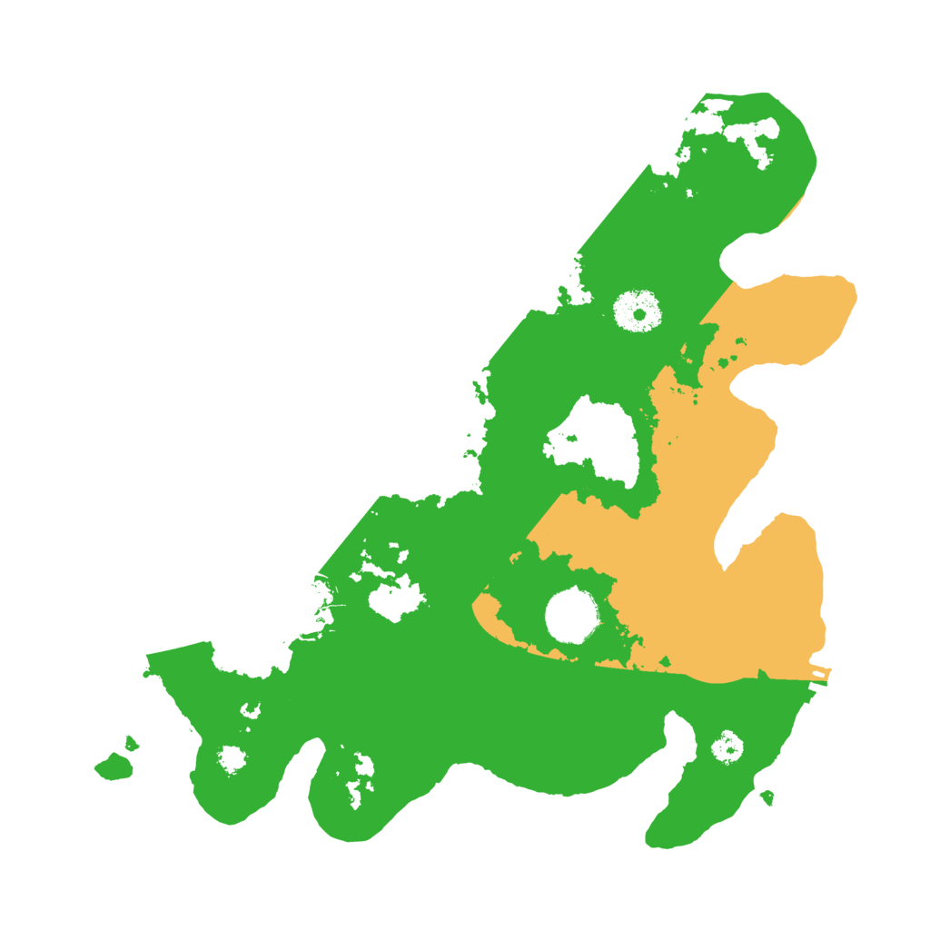 Biome Rust Map: Procedural Map, Size: 3100, Seed: 4270