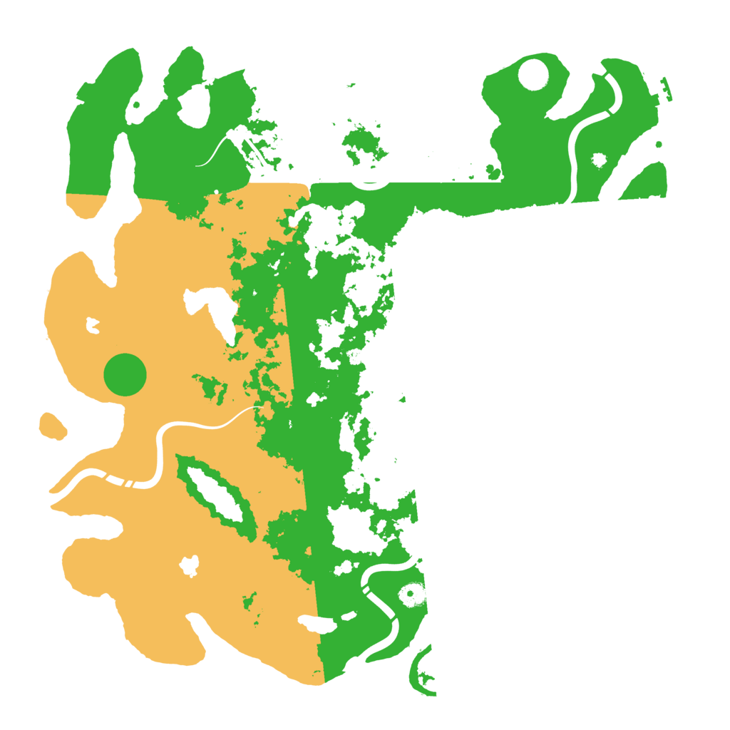 Biome Rust Map: Procedural Map, Size: 4500, Seed: 2913728