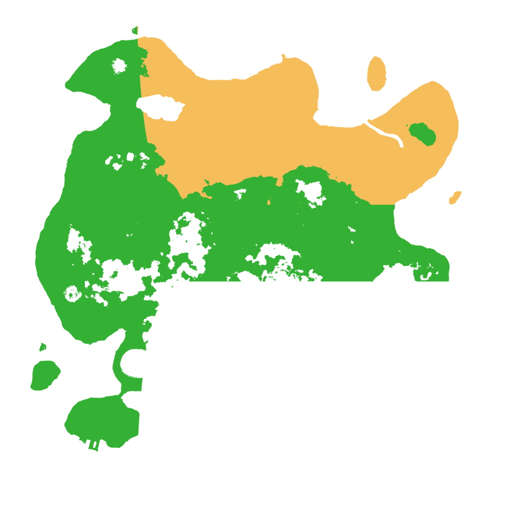 Biome Rust Map: Procedural Map, Size: 3250, Seed: 869556