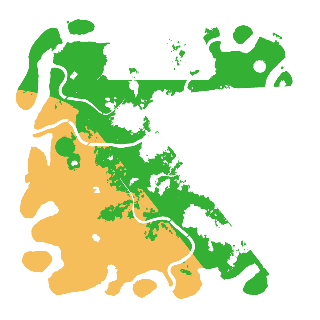 Biome Rust Map: Procedural Map, Size: 4500, Seed: 230019