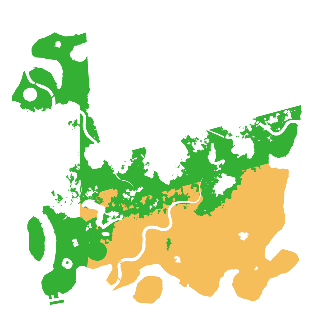 Biome Rust Map: Procedural Map, Size: 4500, Seed: 3032023
