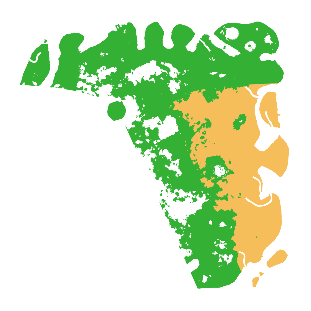 Biome Rust Map: Procedural Map, Size: 4500, Seed: 4562995