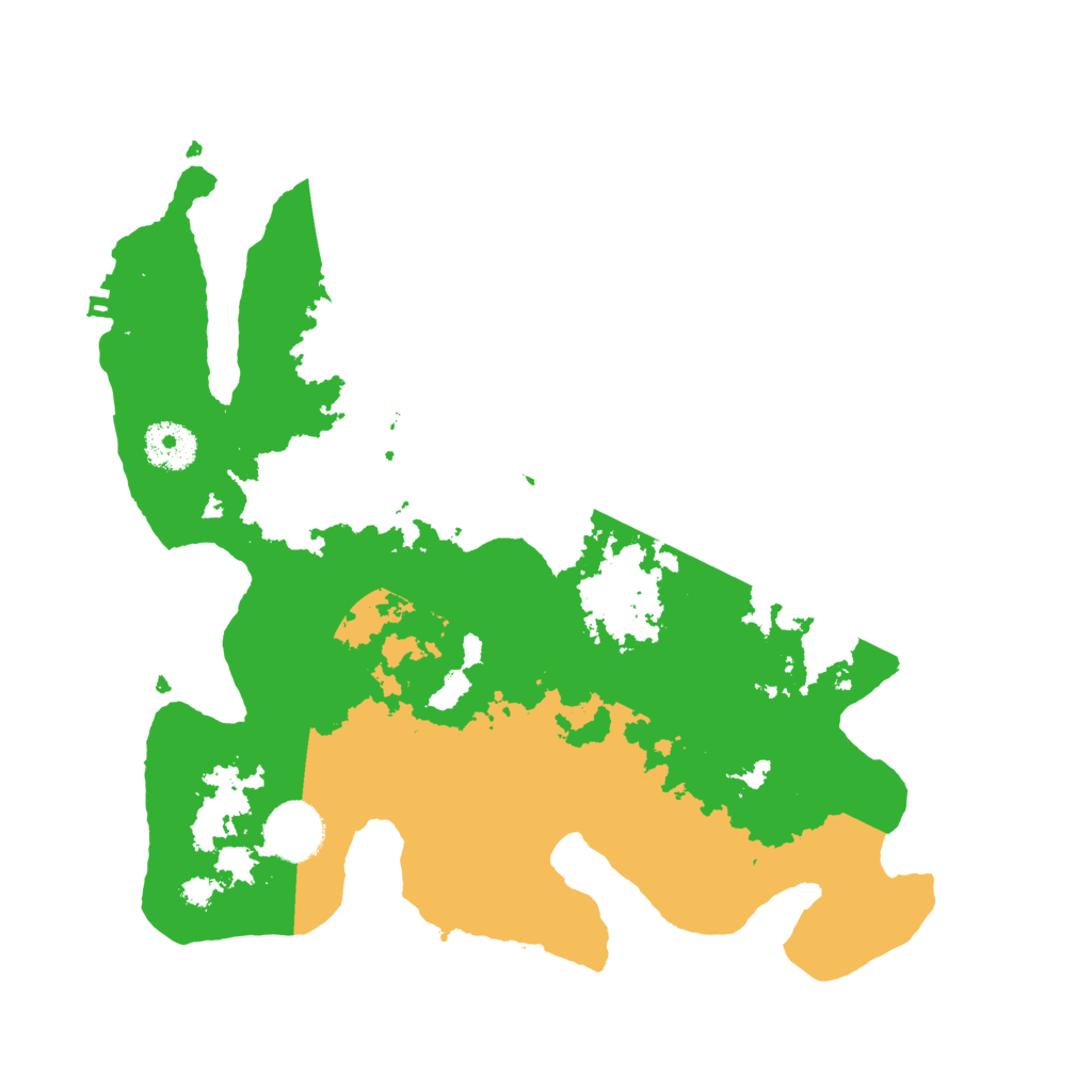 Biome Rust Map: Procedural Map, Size: 3250, Seed: 2901692