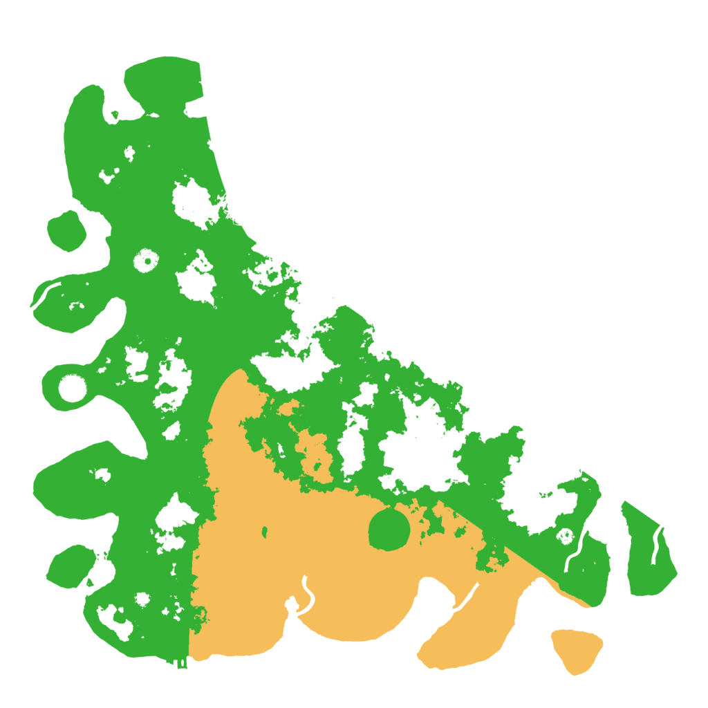 Biome Rust Map: Procedural Map, Size: 4500, Seed: 5280378