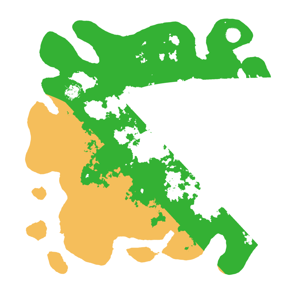 Biome Rust Map: Barren, Size: 3500, Seed: 680098306