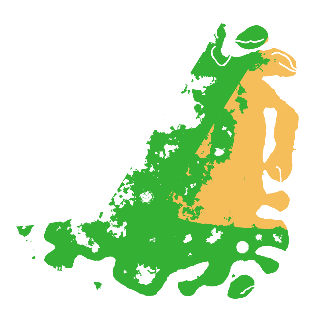 Biome Rust Map: Procedural Map, Size: 4500, Seed: 4264042