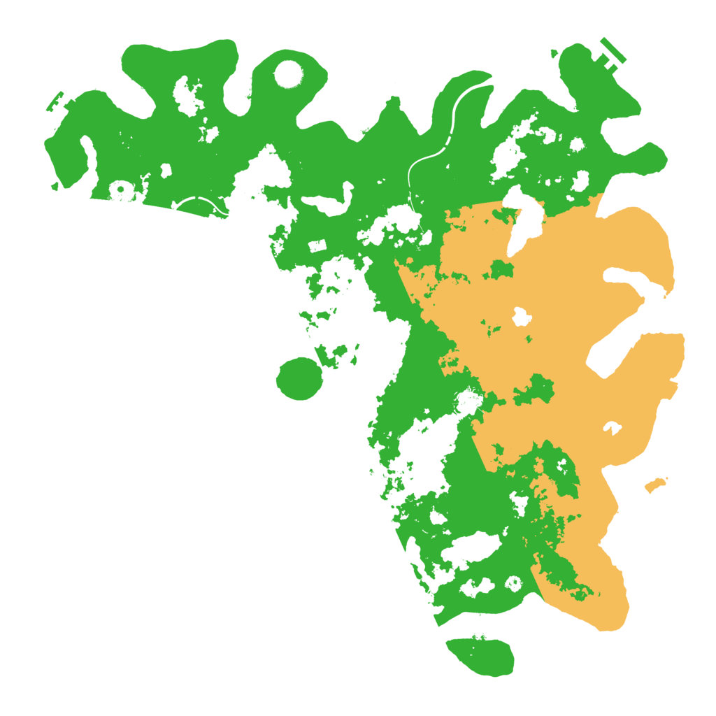 Biome Rust Map: Procedural Map, Size: 4500, Seed: 4211398