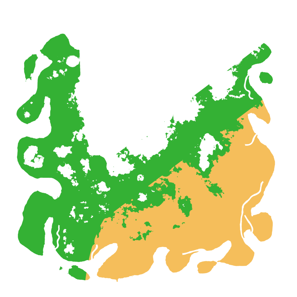Biome Rust Map: Procedural Map, Size: 4500, Seed: 3949541