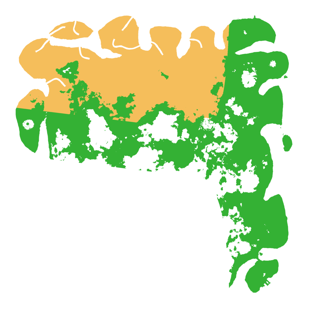 Biome Rust Map: Procedural Map, Size: 4500, Seed: 171500