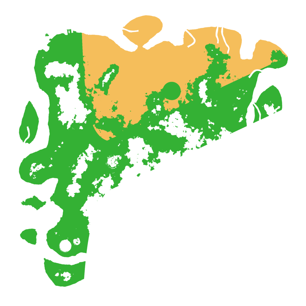 Biome Rust Map: Procedural Map, Size: 4500, Seed: 6261476