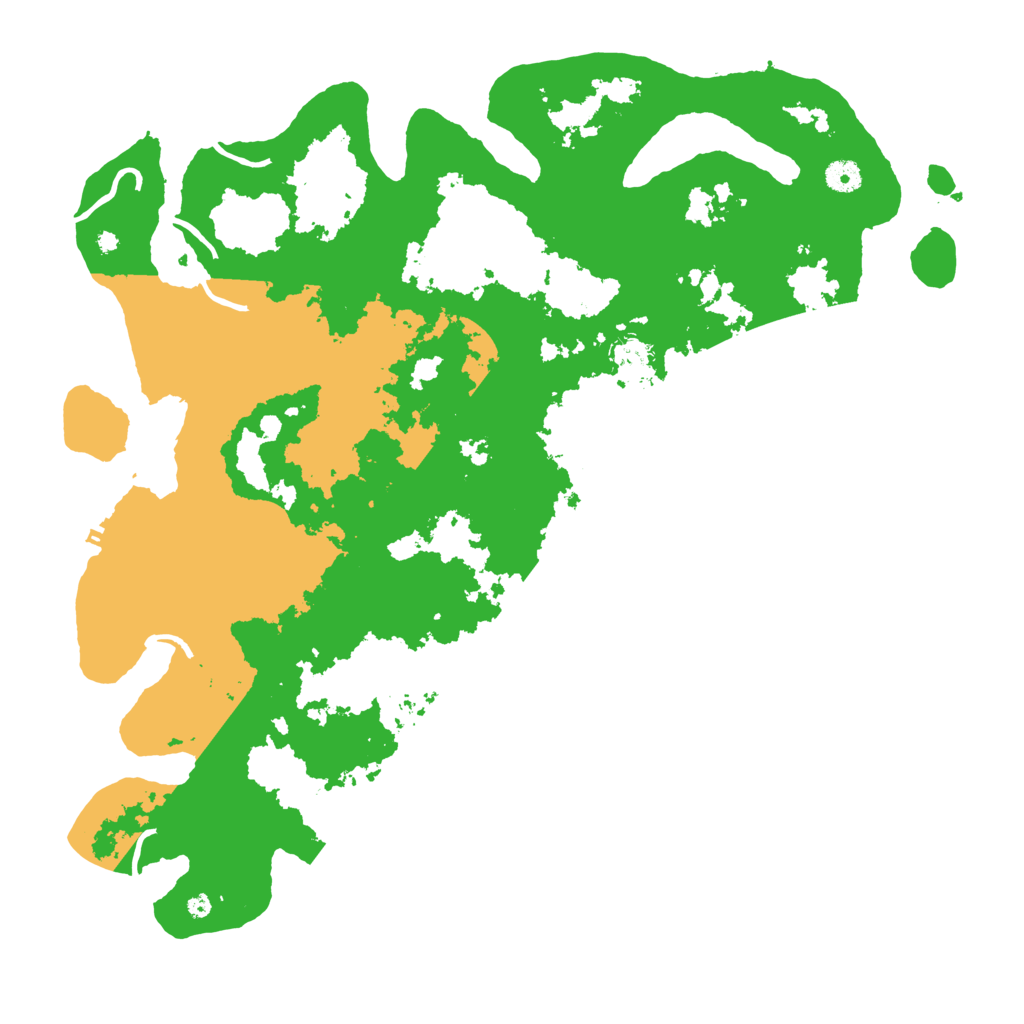 Biome Rust Map: Procedural Map, Size: 4500, Seed: 1582235