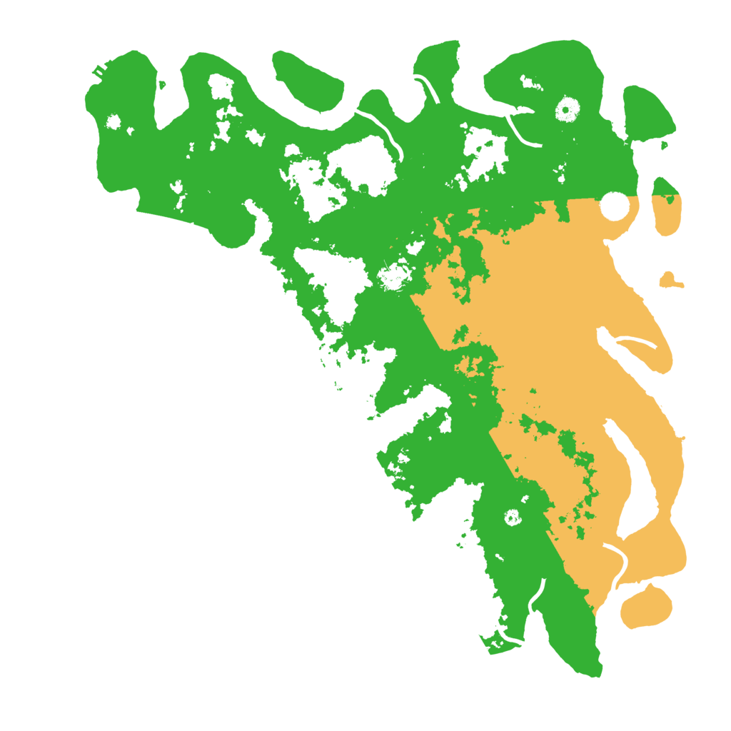 Biome Rust Map: Procedural Map, Size: 4500, Seed: 4145108