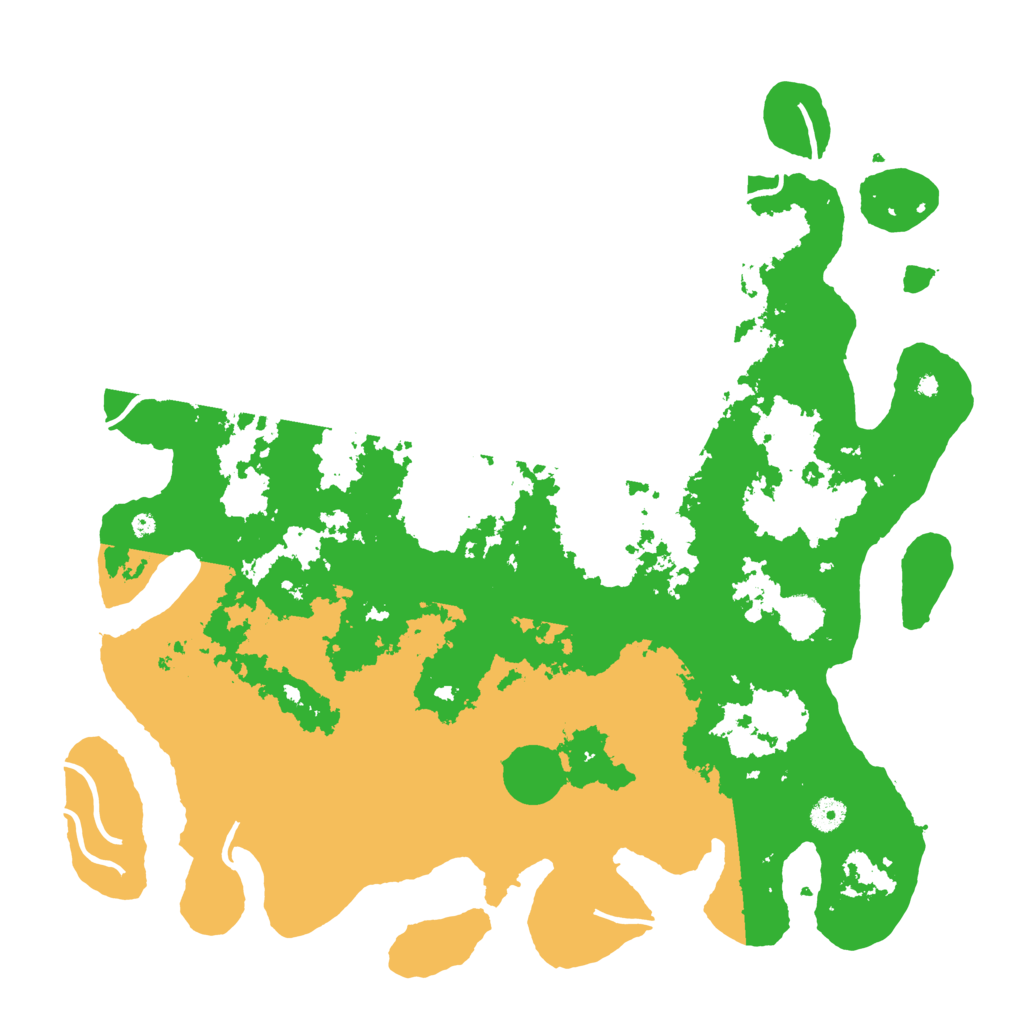 Biome Rust Map: Procedural Map, Size: 4500, Seed: 1215165