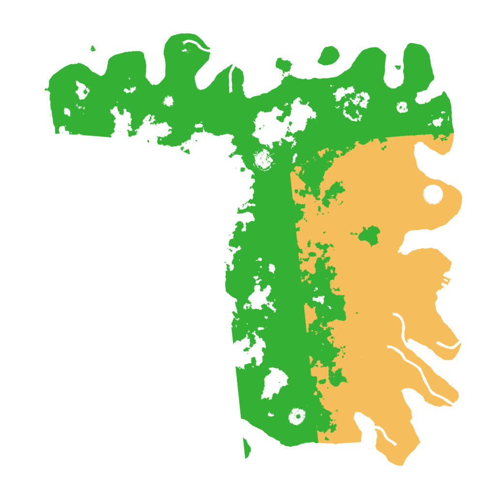 Biome Rust Map: Procedural Map, Size: 4500, Seed: 6392791