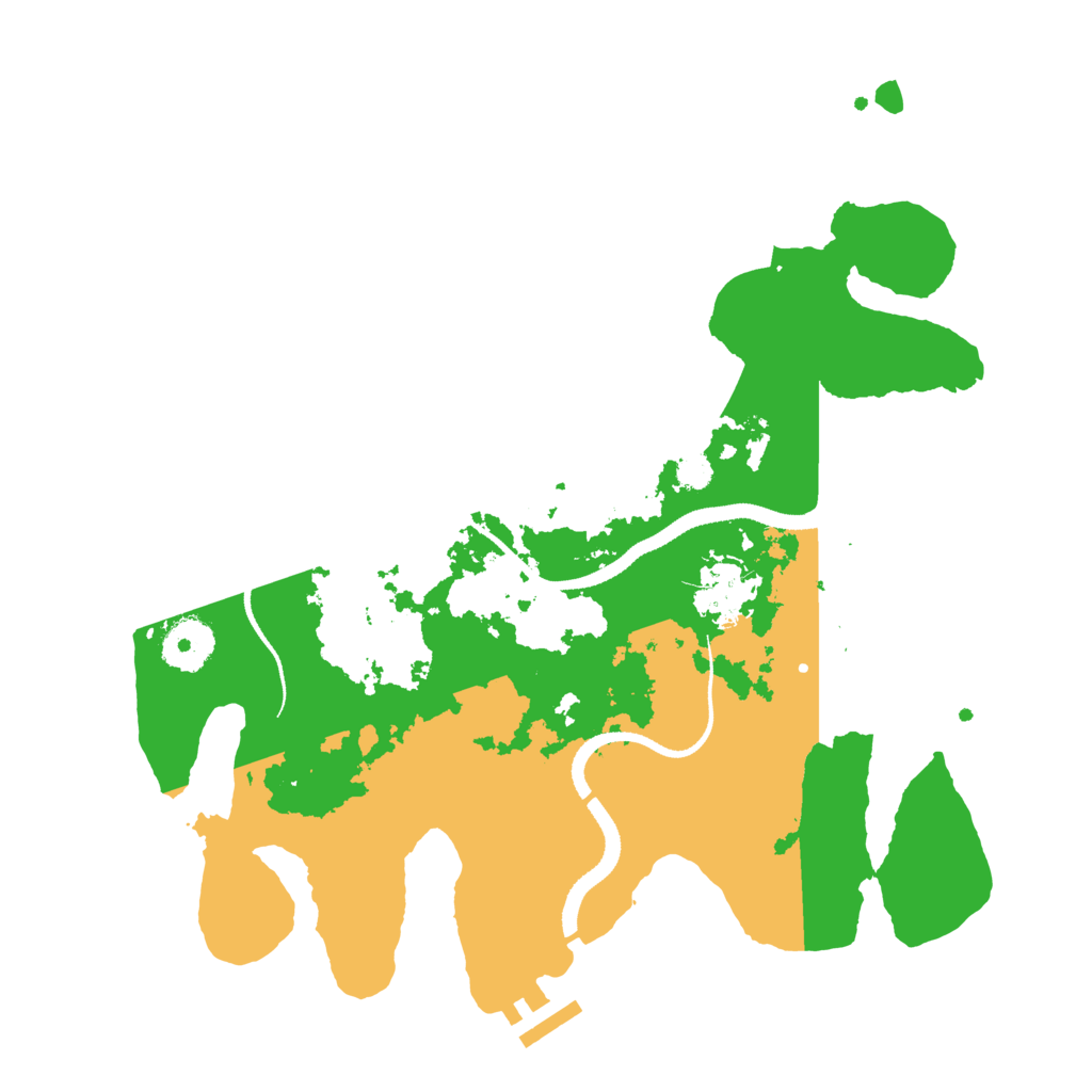 Biome Rust Map: Procedural Map, Size: 3250, Seed: 6063188