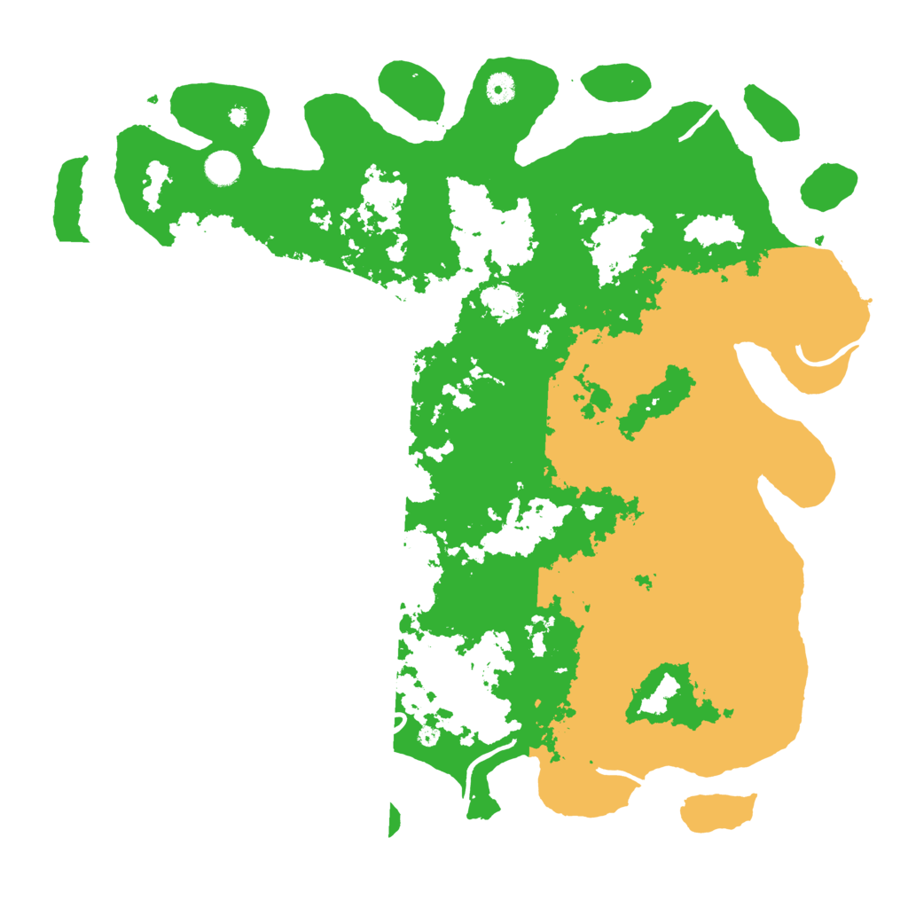 Biome Rust Map: Procedural Map, Size: 4500, Seed: 2250405